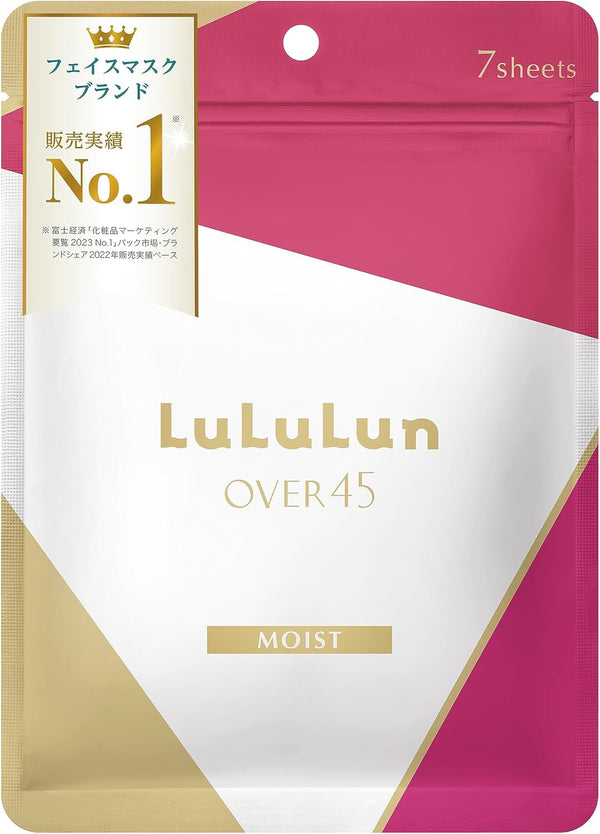 Masques Hydratation Intense - Lululun Over 45 Moist (x7, peaux matures)