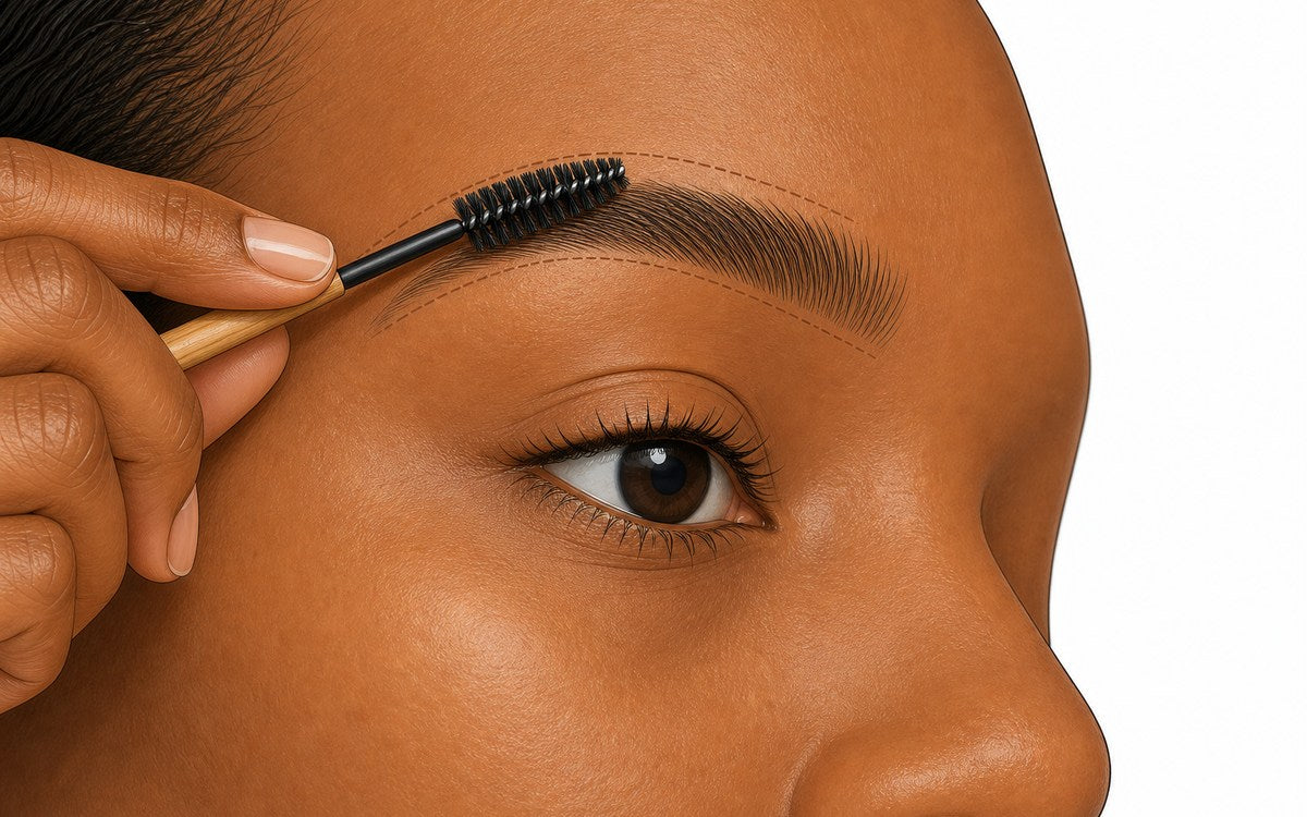 Brosser le sourcil et dessiner sa forme naturelle