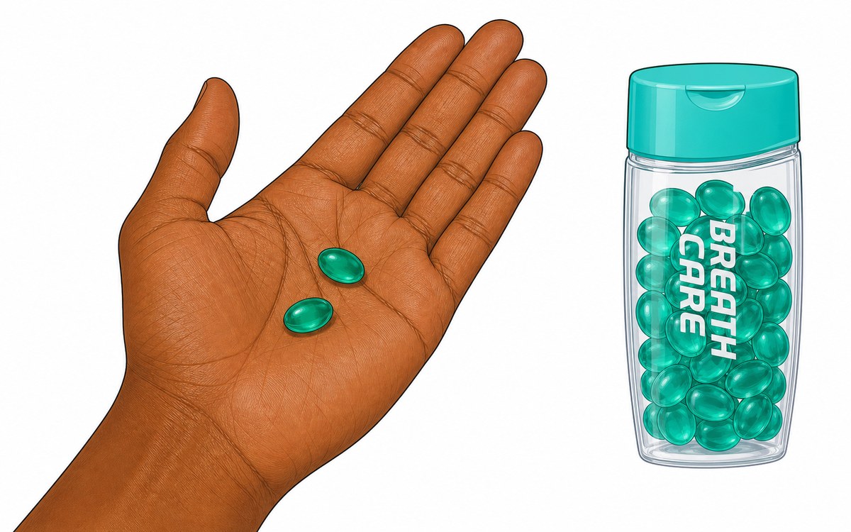 Dose habituelle de capsules Breath Care