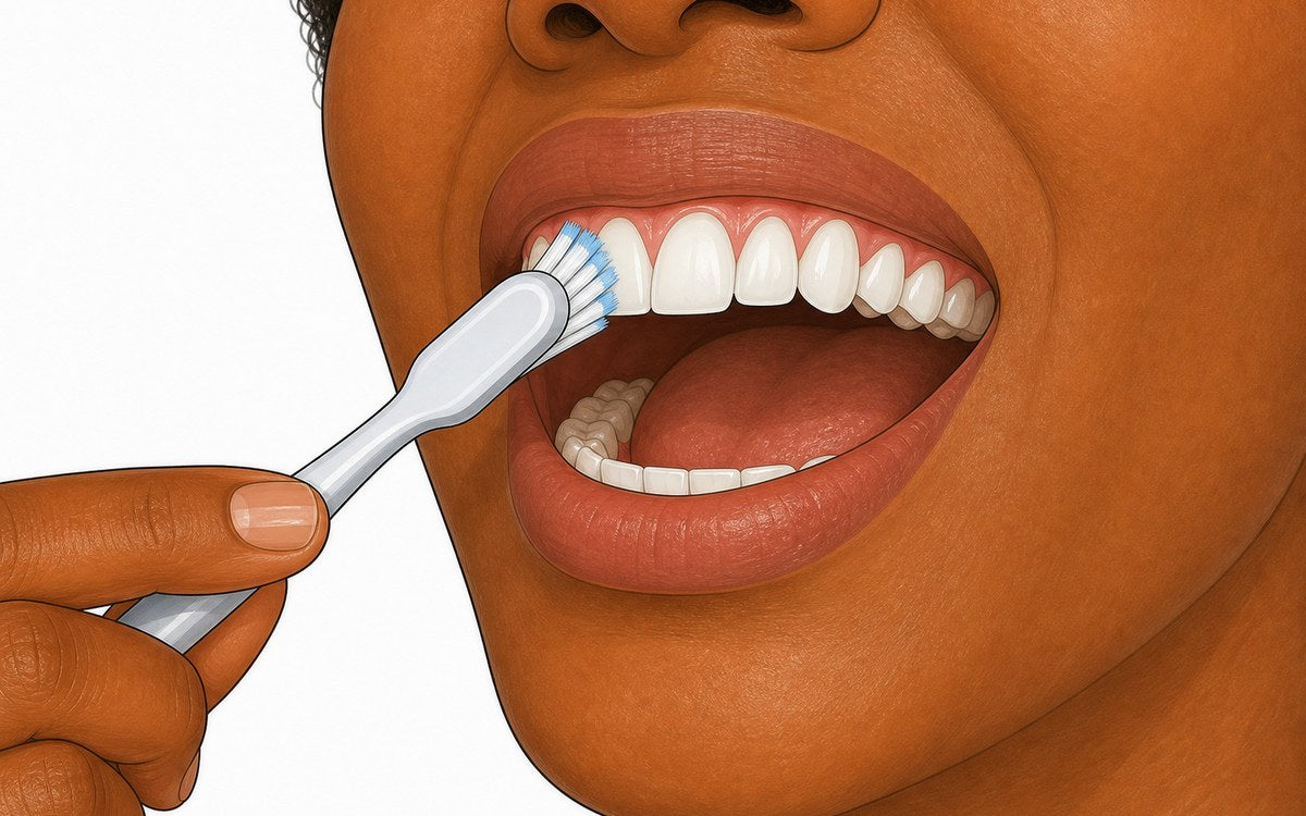 Brossage facultatif apr&egrave;s Okuchi Whitening